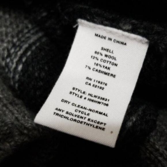 Helmut Lang Ombre Striped Wool Blend Crewneck Sweater NEW Women's Medium - Picture 7 of 7